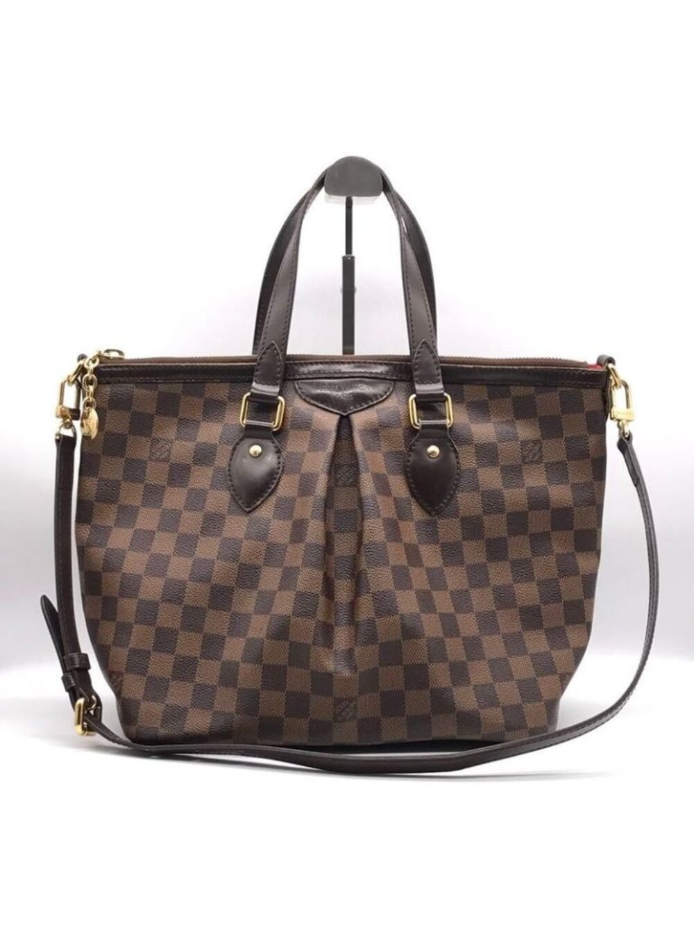 Louis Vuitton Damier Palermo PM 2-Way Tote Shoulder Bag Price Negotiation
